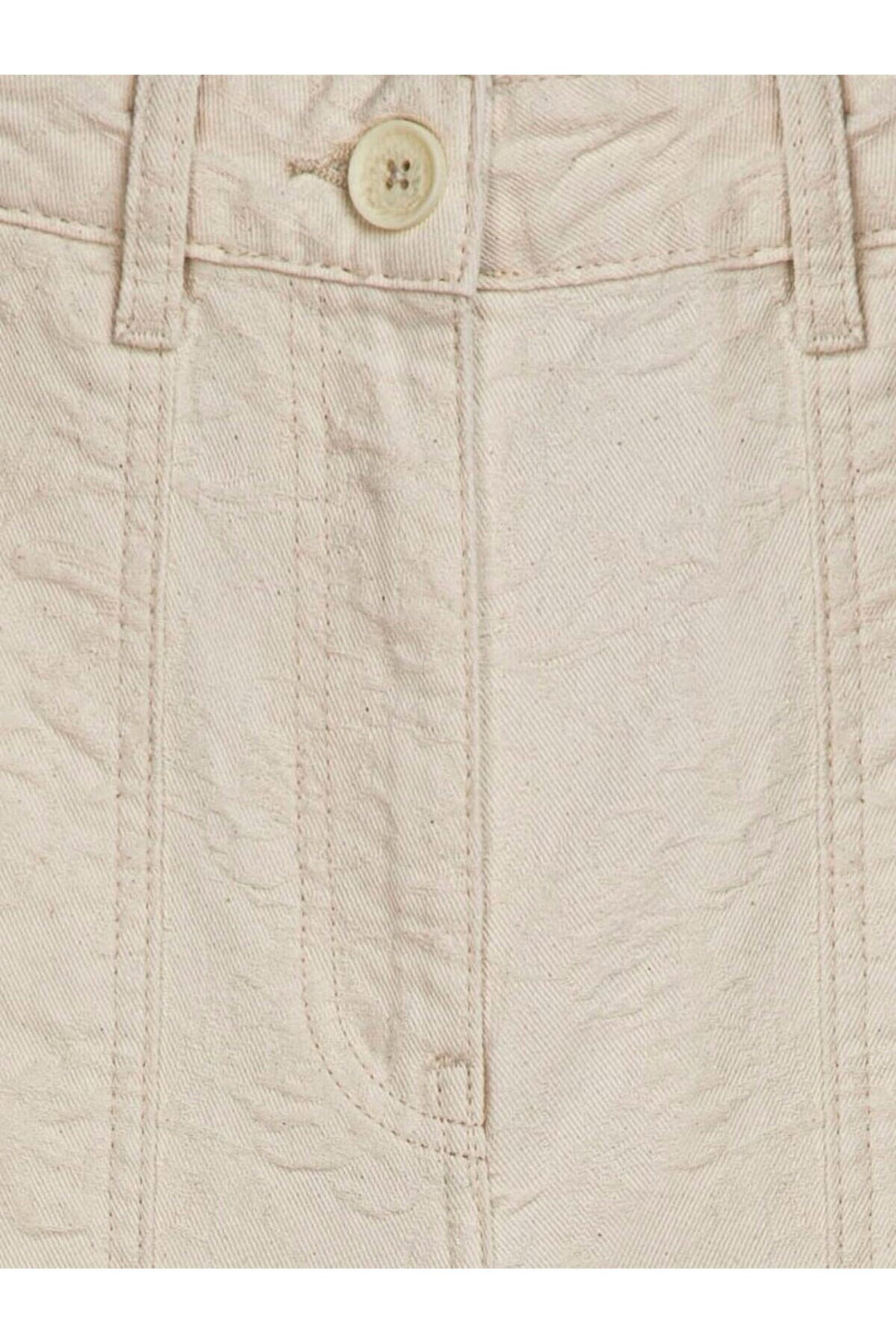 LTB Jean taille haute à jambes plates gaufrées Lyorna