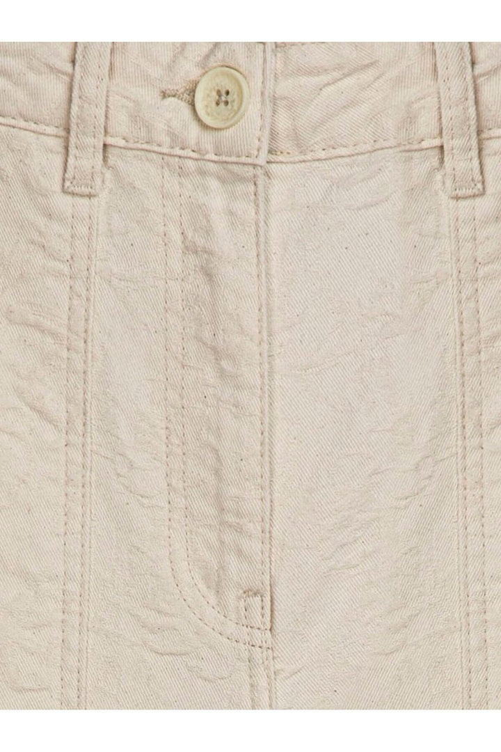 LTB Jean taille haute à jambes plates gaufrées Lyorna
