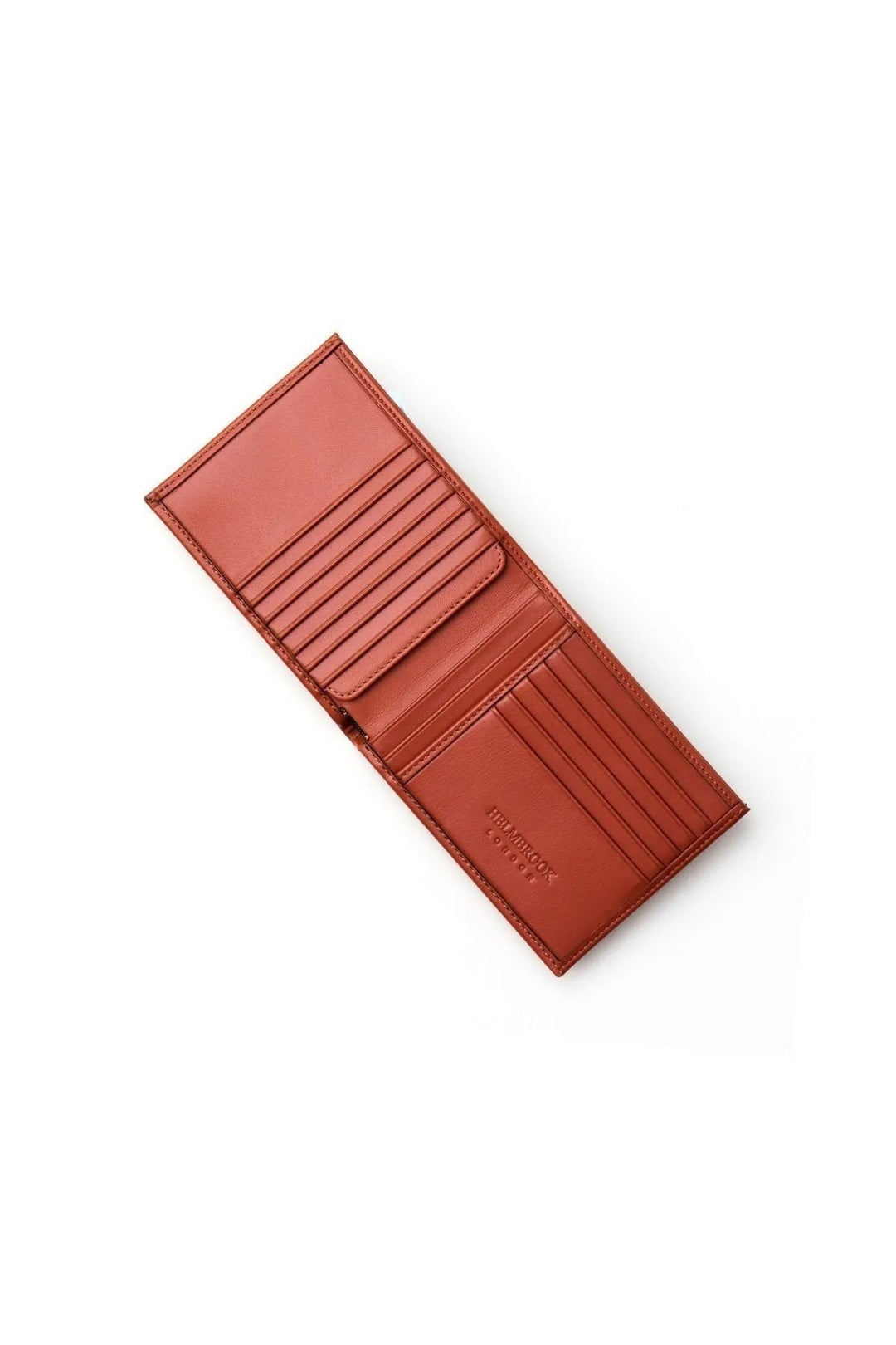 helmbrook Portefeuille en cuir véritable pour homme Design personnalisé Protégé RFID Tanner Tan
