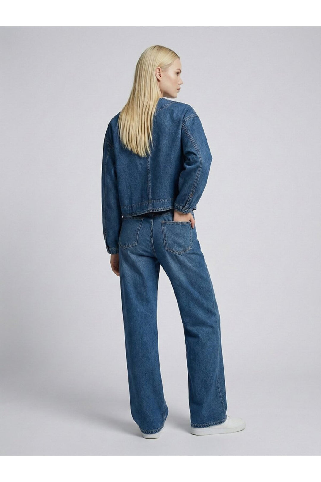 LTB Blouse Lariel Mid Indigo - Bleu