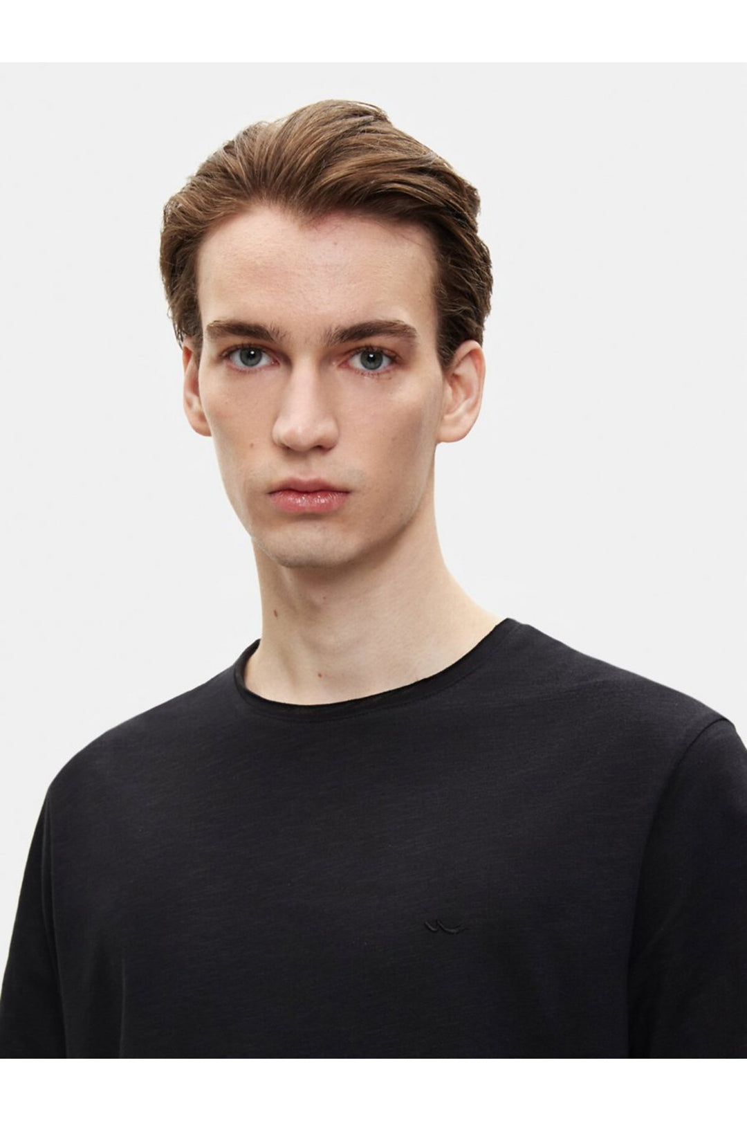 LTB T-shirt basique noir à col rond à manches courtes - Multicolore