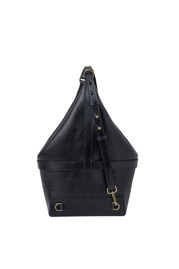 helmbrook Sac à bandoulière unisexe en cuir véritable Claire