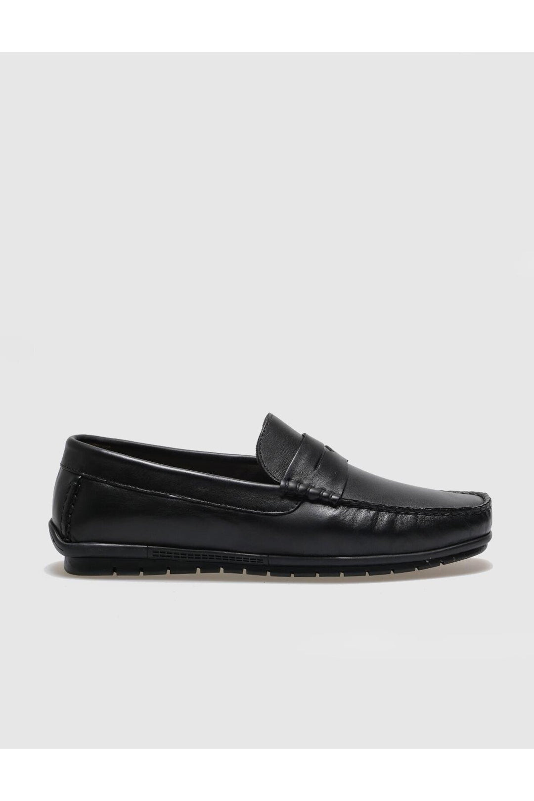 Cabani Shoes Chaussures décontractées pour hommes en cuir véritable avec ceinture noire - Noir