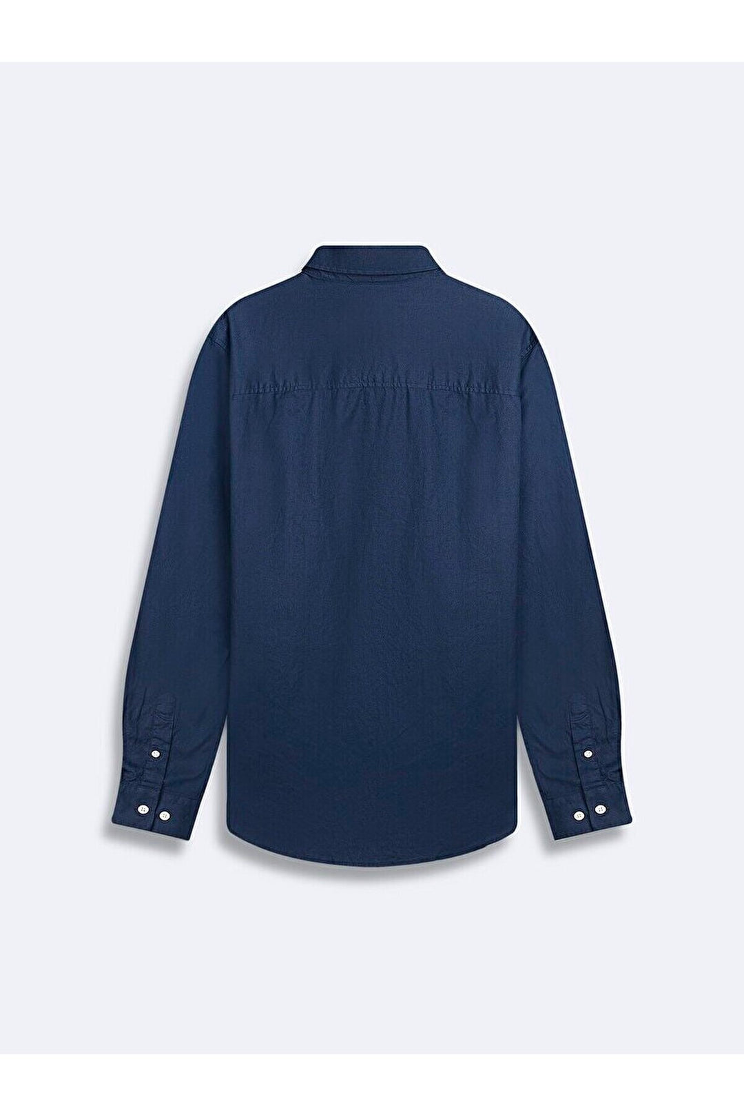 LTB Chemise Oxford bleu marine à manches longues Basıc