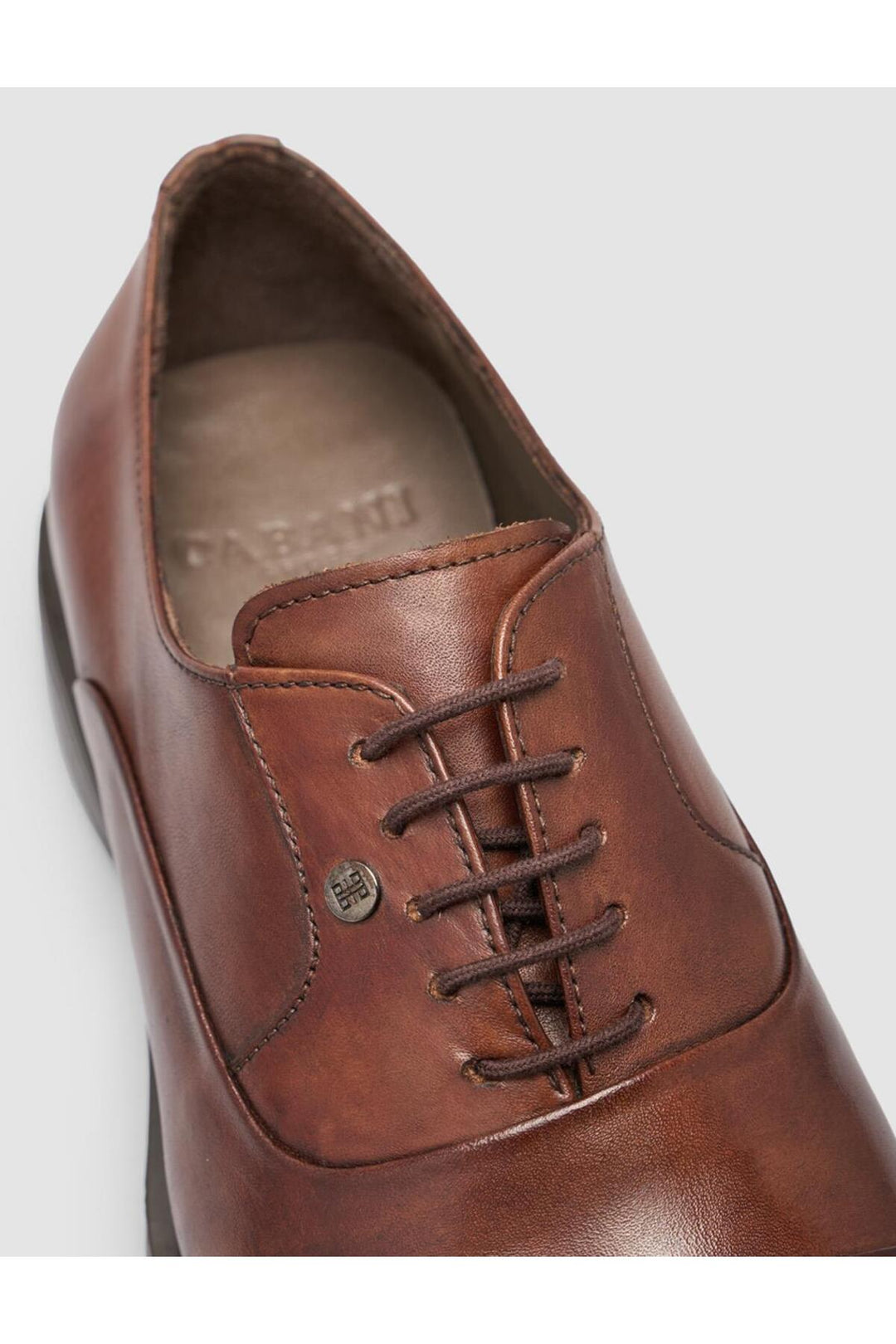 Cabani Shoes %100 Cuir véritable Chaussures classiques pour hommes Marron - Multicolore