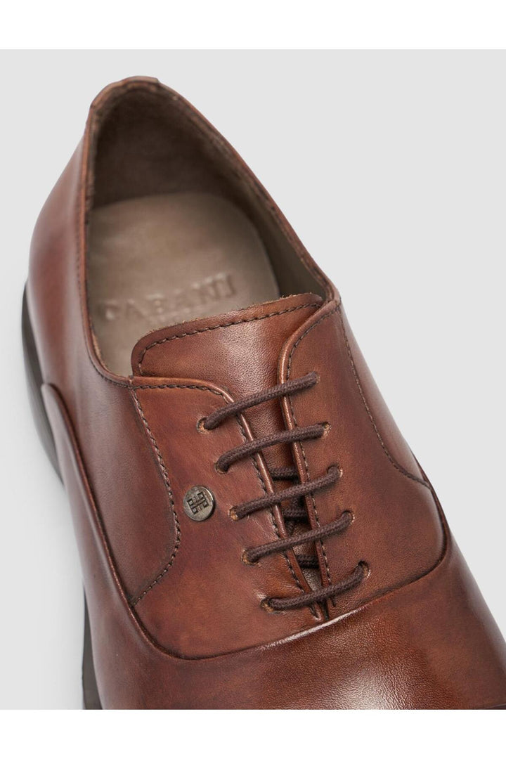 Cabani Shoes %100 Cuir véritable Chaussures classiques pour hommes Marron - Multicolore
