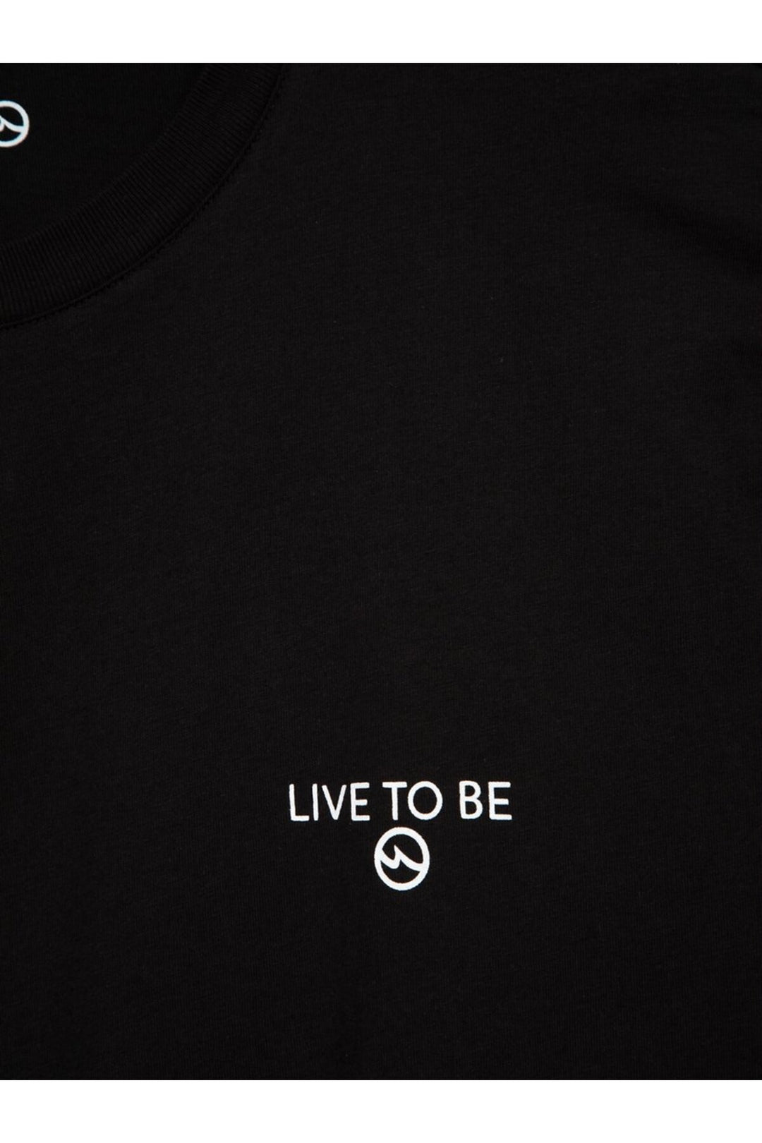 LTB T-shirt noir à imprimé minimaliste - Noir