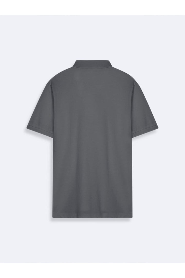 LTB Basic Pike Polo col T-shirt Anthracite - Anthracite