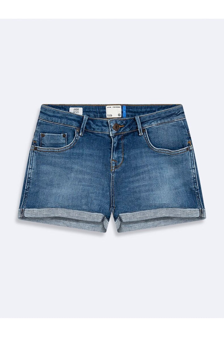 LTB Short Mid Indigo Judie - Bleu