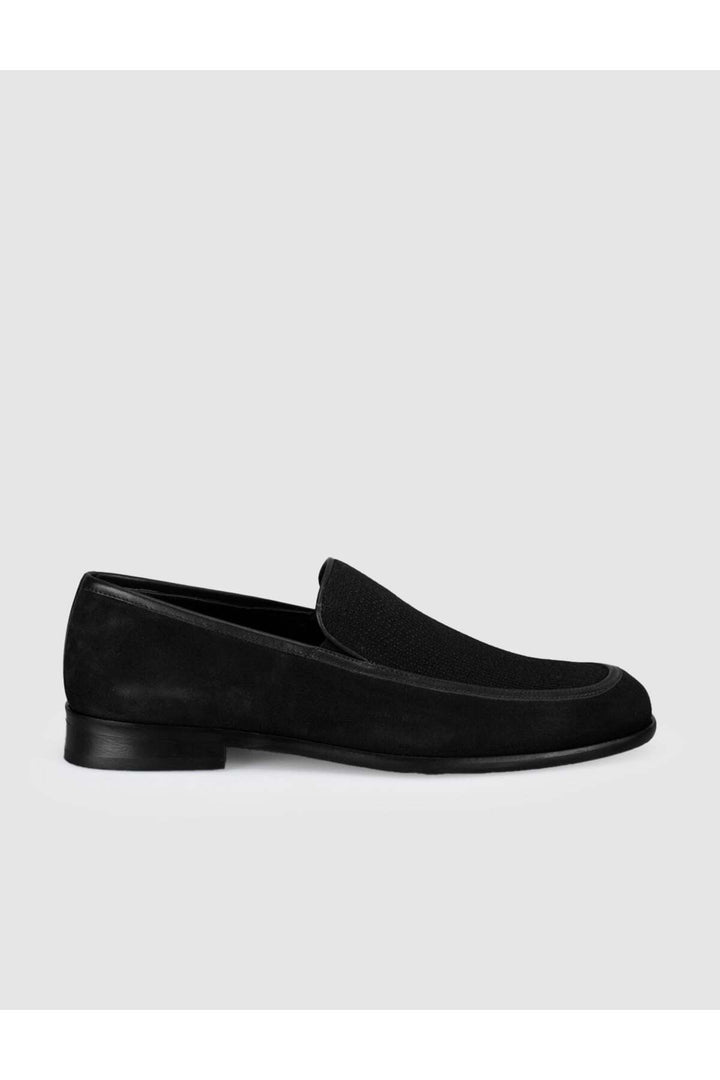 Cabani Shoes Loafer pour homme en cuir premium noir - Multicolore