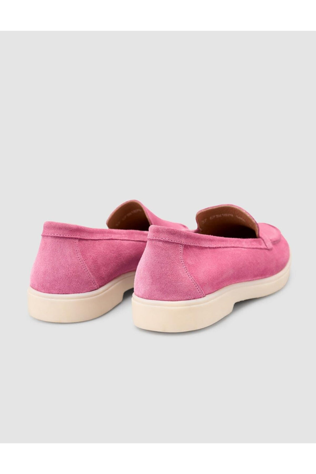 Cabani Shoes MonaMae 100% Cuir Véritable Mocassins Femme Suédé Rose - Rose