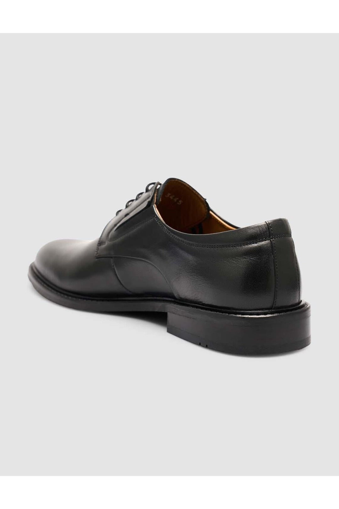 Cabani Shoes Chaussures classiques pour hommes en cuir véritable noir Soft pour la marche. - Noir