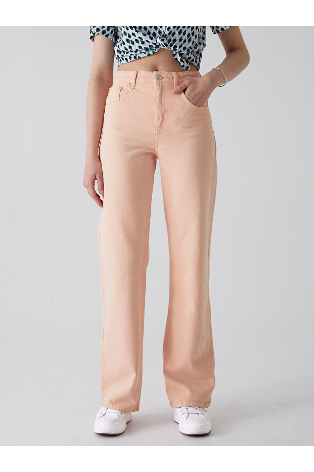 LTB Pantalon Wide Leg Danıca - karişik_