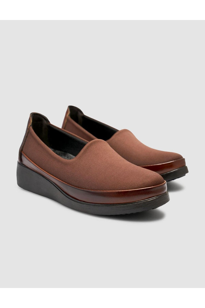 Cabani Shoes Chaussures de ville pour femmes marron - Multicolore
