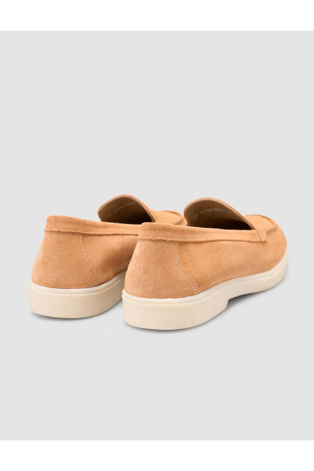 Cabani Shoes MonaMae 100% Cuir Véritable Mocassins Femme Suédé Orange - Orange