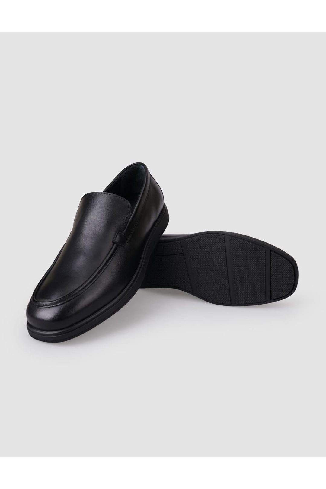 Cabani Shoes %100 Cuir véritable Noir Mocassins pour hommes - Multicolore
