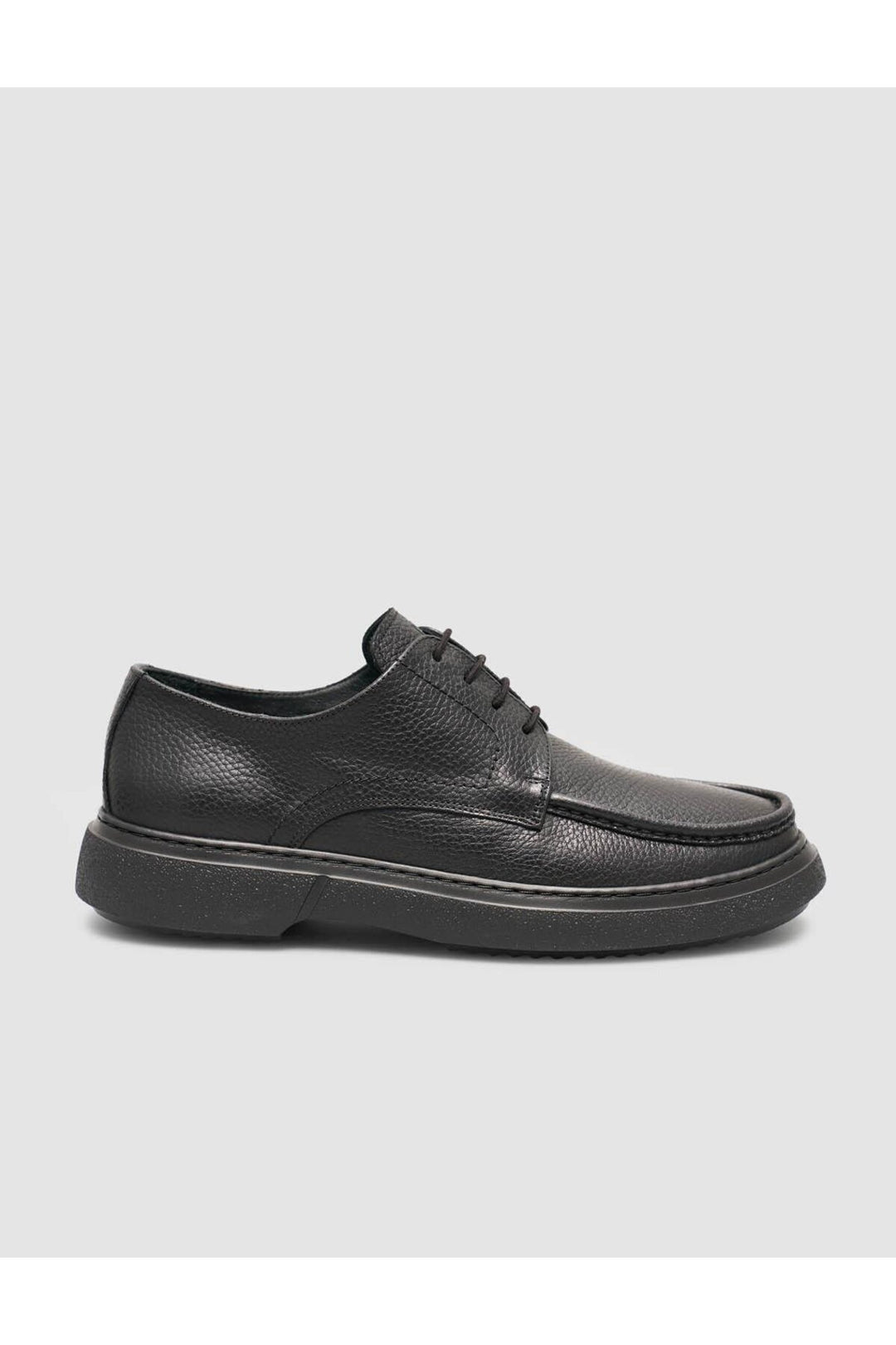 Cabani Shoes Chaussures de ville pour hommes en cuir véritable noir 100% - Noir