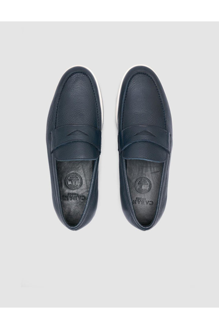 Cabani Shoes %100 Cuir véritable Chaussures décontractées pour hommes Bleu marine - Bleu marine