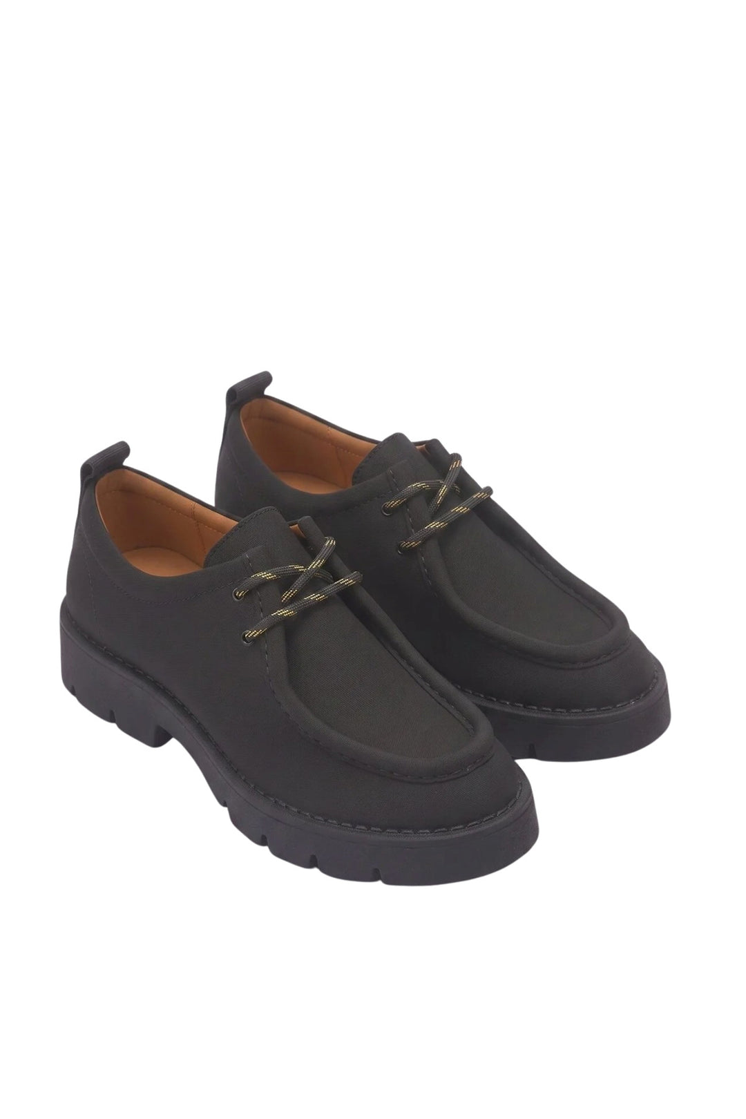 Wavelys ZAYN Chaussures d'hiver élégantes pour femmes en cuir suédé véritable avec semelle confortable - Noir