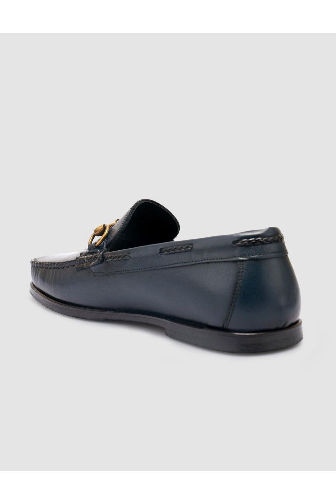 Cabani Shoes %100 Cuir Véritable Chaussures Classiques Pour Hommes Bleu Marine - Bleu marine