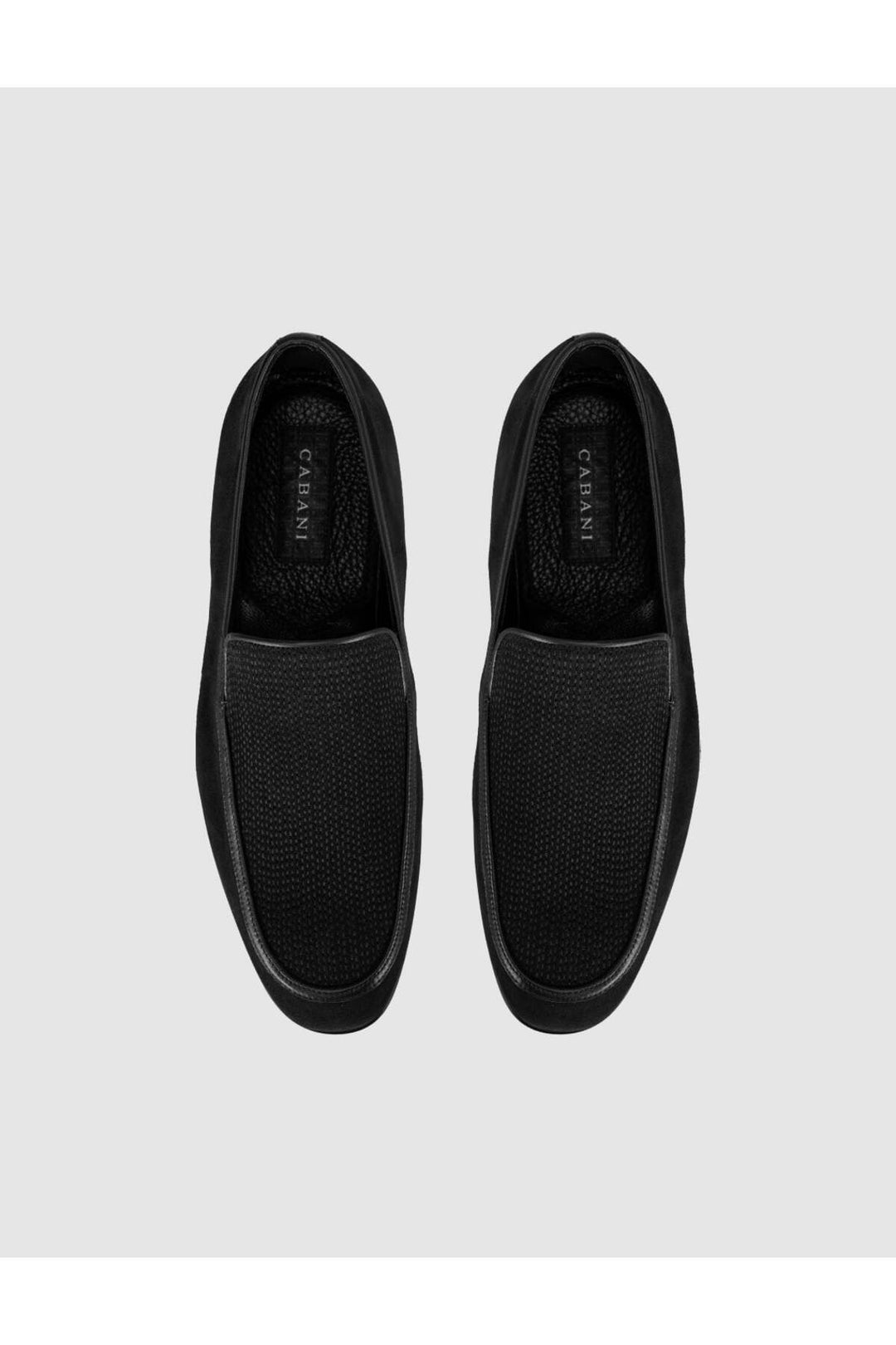 Cabani Shoes Loafer pour homme en cuir premium noir - Multicolore