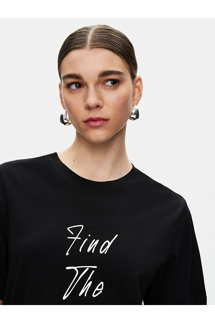 LTB T-shirt Regular Black - Noir_200