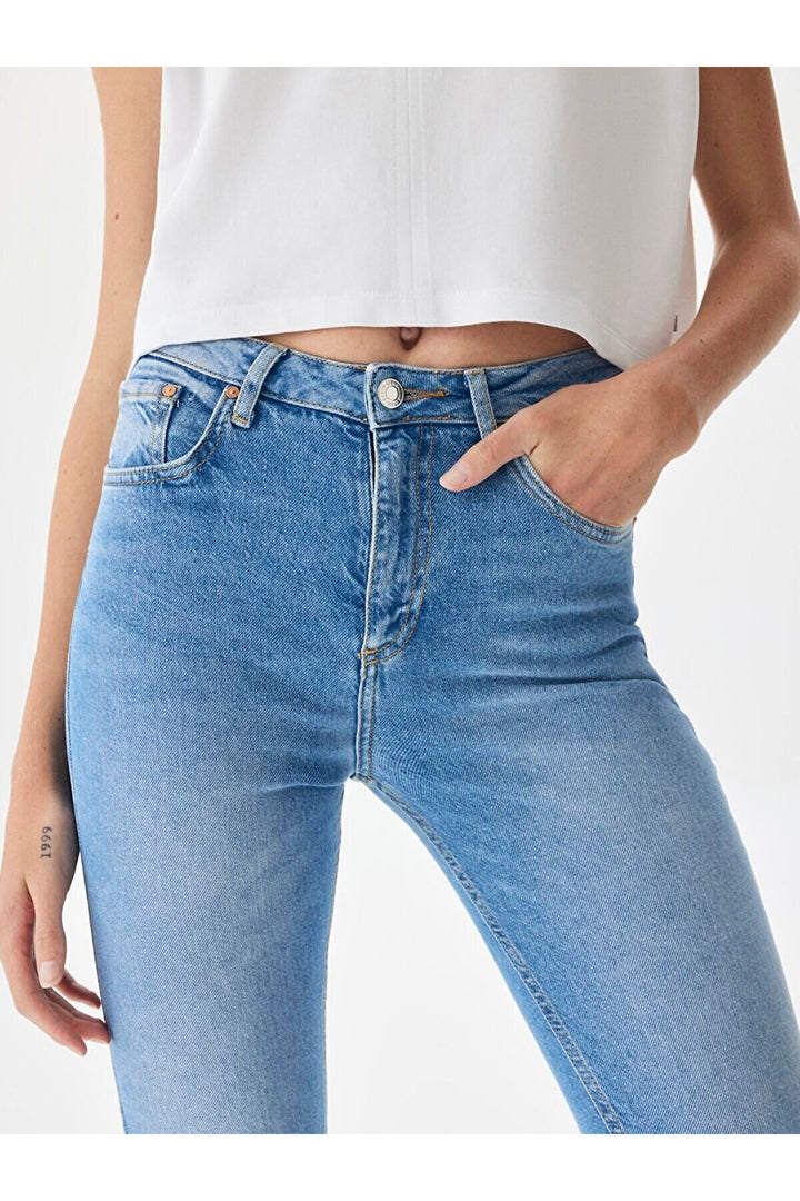 LTB Pantalon Slim Ronna X Mi-Douceur - orta Bleu_