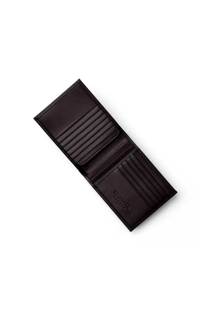 helmbrook Portefeuille en cuir véritable pour homme Design personnalisé Protégé RFID Tanner Coffee