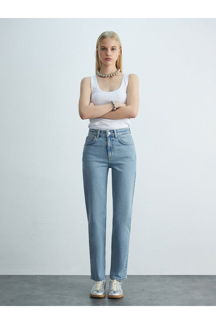 LTB Pantalon en jean coupe confortable avec jambes droites New Wanda