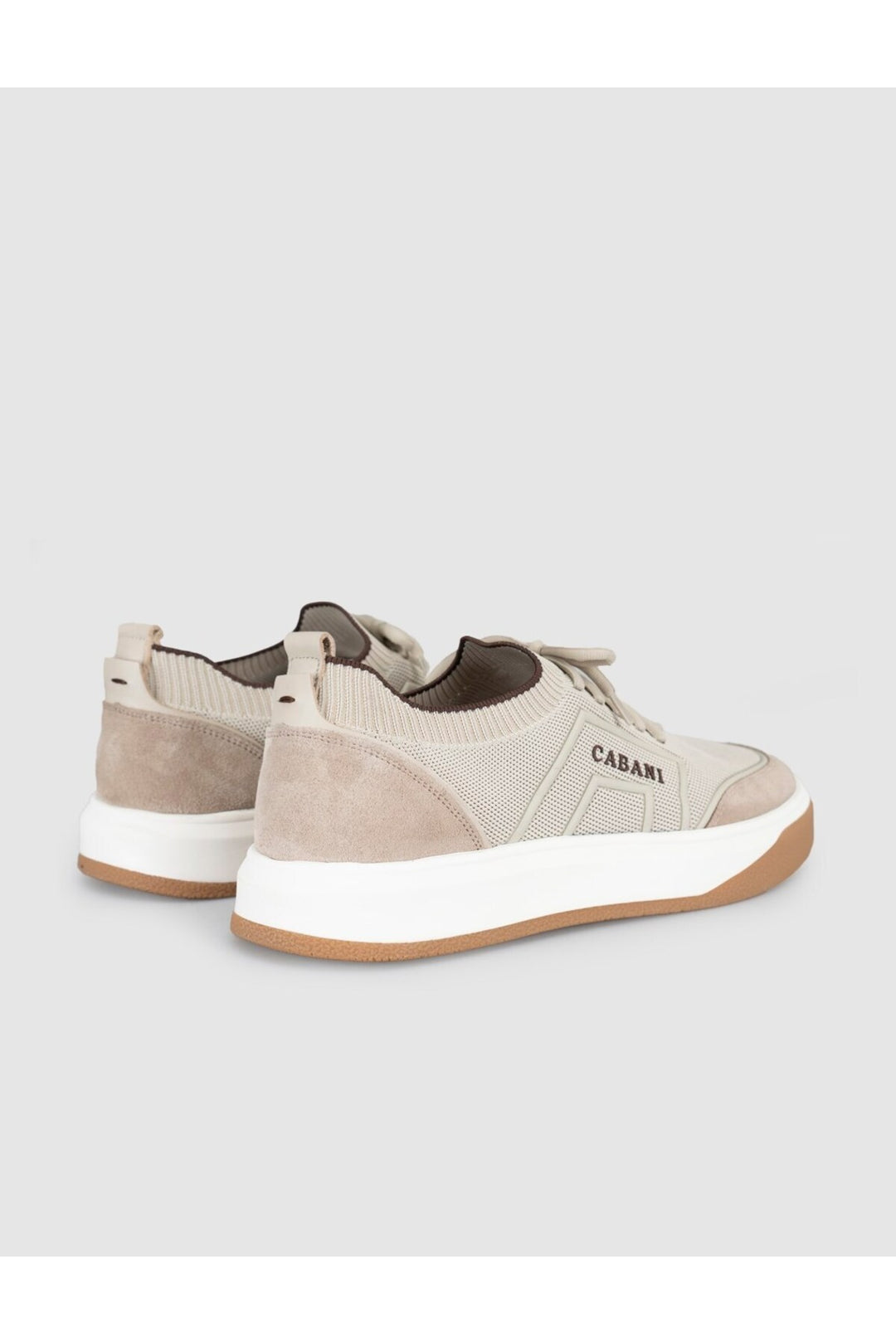 Cabani Shoes Sneaker quotidien pour homme avec détails en tricot - Multicolore