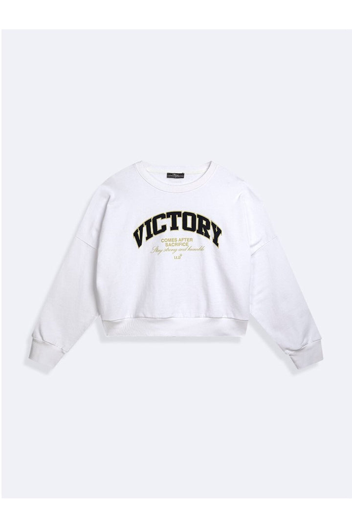 LTB Sweatshirt Blanc - Multicolore