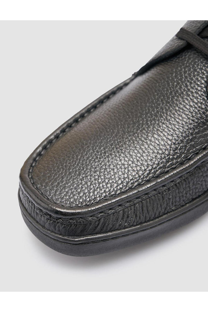 Cabani Shoes Chaussures de ville pour hommes en cuir véritable noir 100% - Multicolore