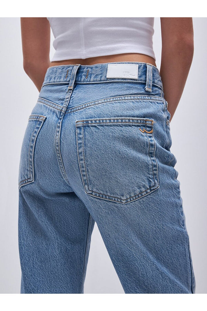 LTB Pantalon en jean coupe droite à taille haute Vanetta - karişik_55481