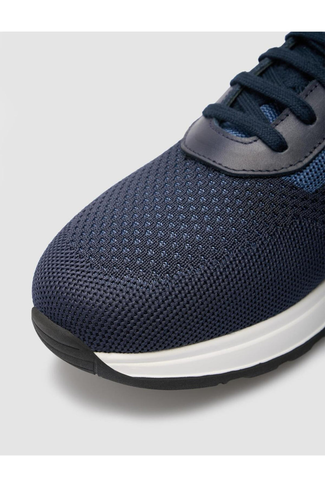 Cabani Shoes Chaussures de sport pour hommes Padova en tricot Bleu marine - Bleu marine