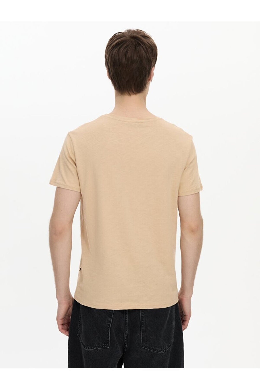 LTB T-shirt marron avec poche