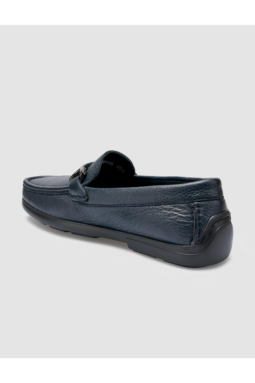 Cabani Shoes %100 Cuir Véritable Mocassins Pour Hommes Détails Boucle Bleu Marine - Bleu marine