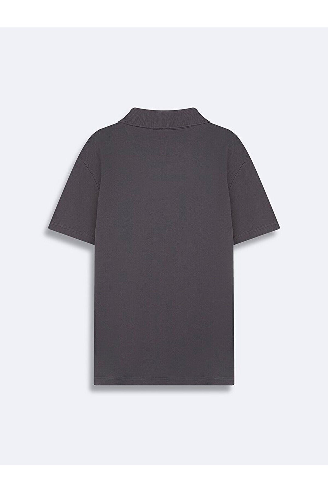 LTB Tee-shirt à manches courtes regular col polo pressé anthracite