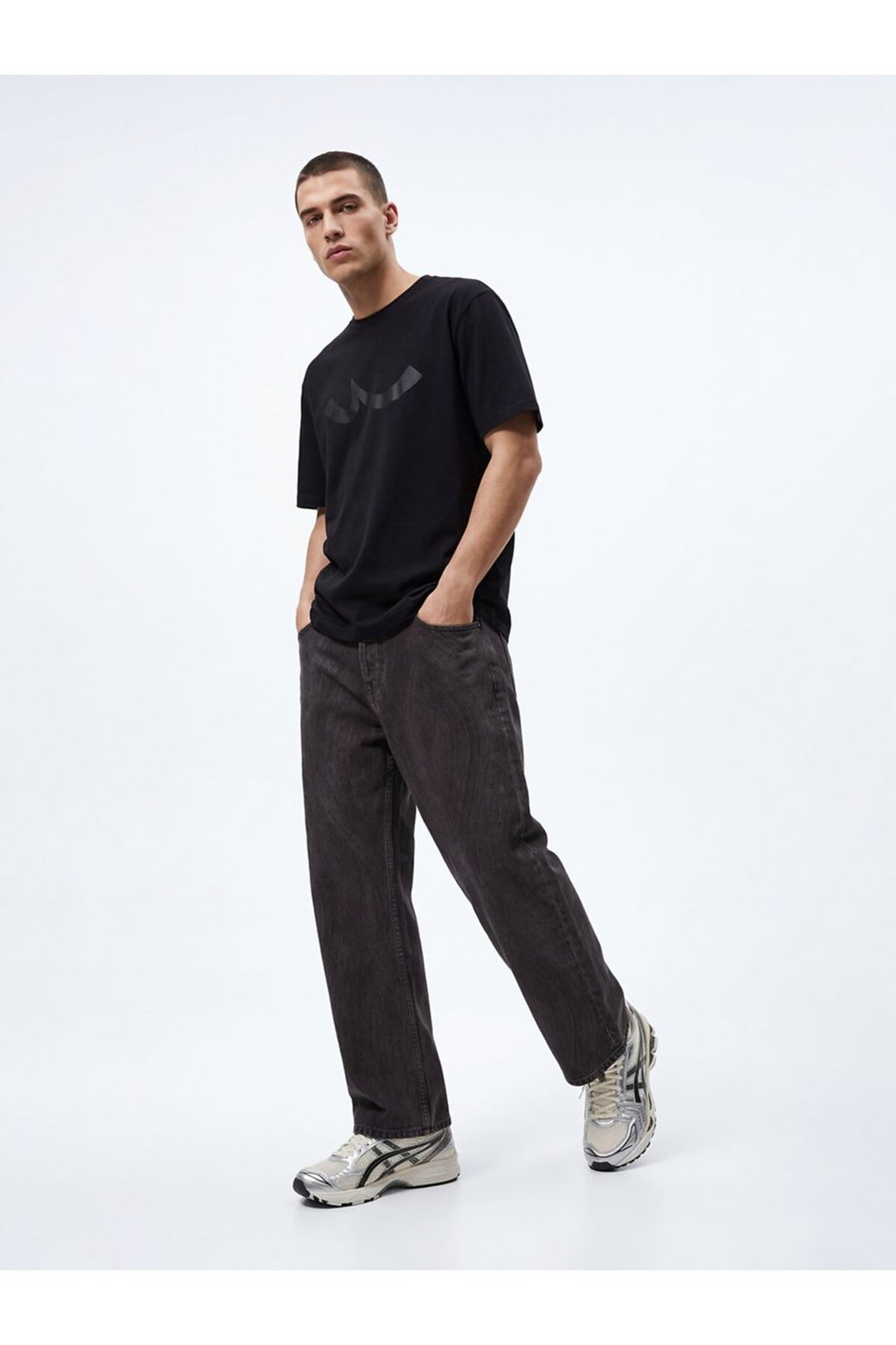 LTB T-shirt noir avec logo - Noir
