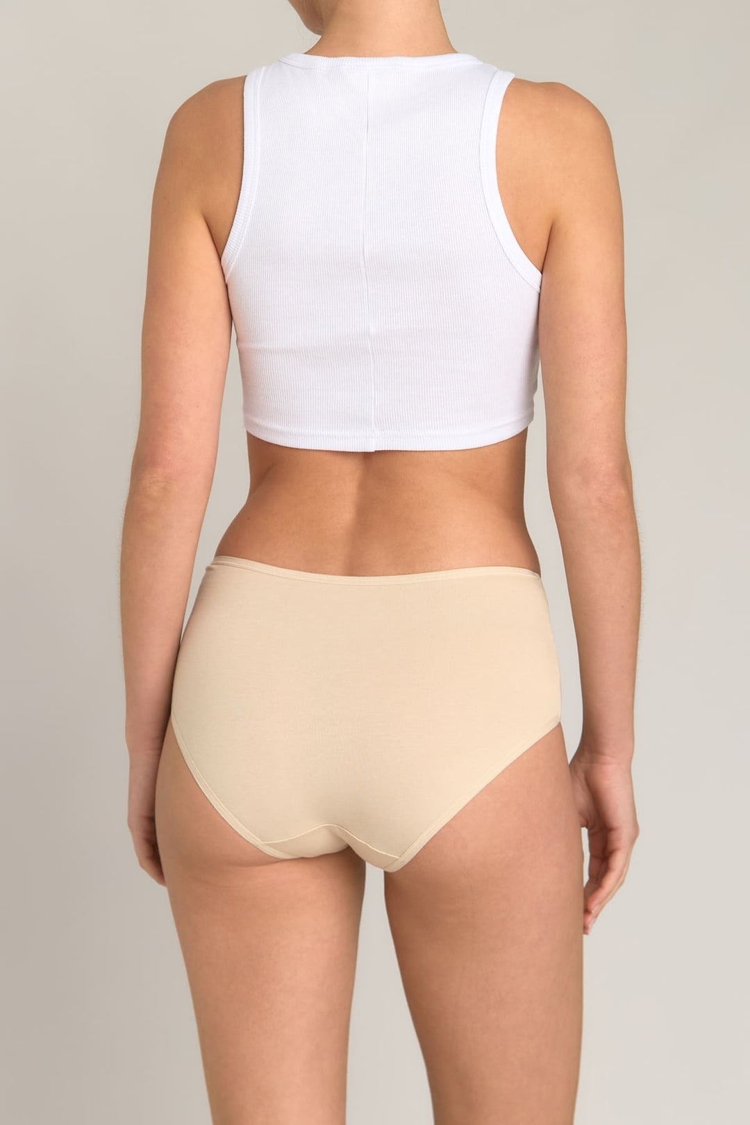 Lovely Things DORIS Culotte Hipster Taille Haute en Mélange Modal - ten