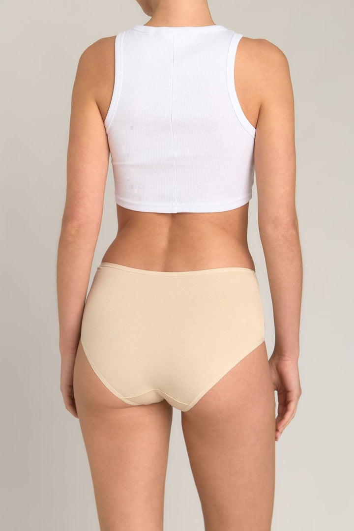 Lovely Things DORIS Culotte Hipster Taille Haute en Mélange Modal - ten