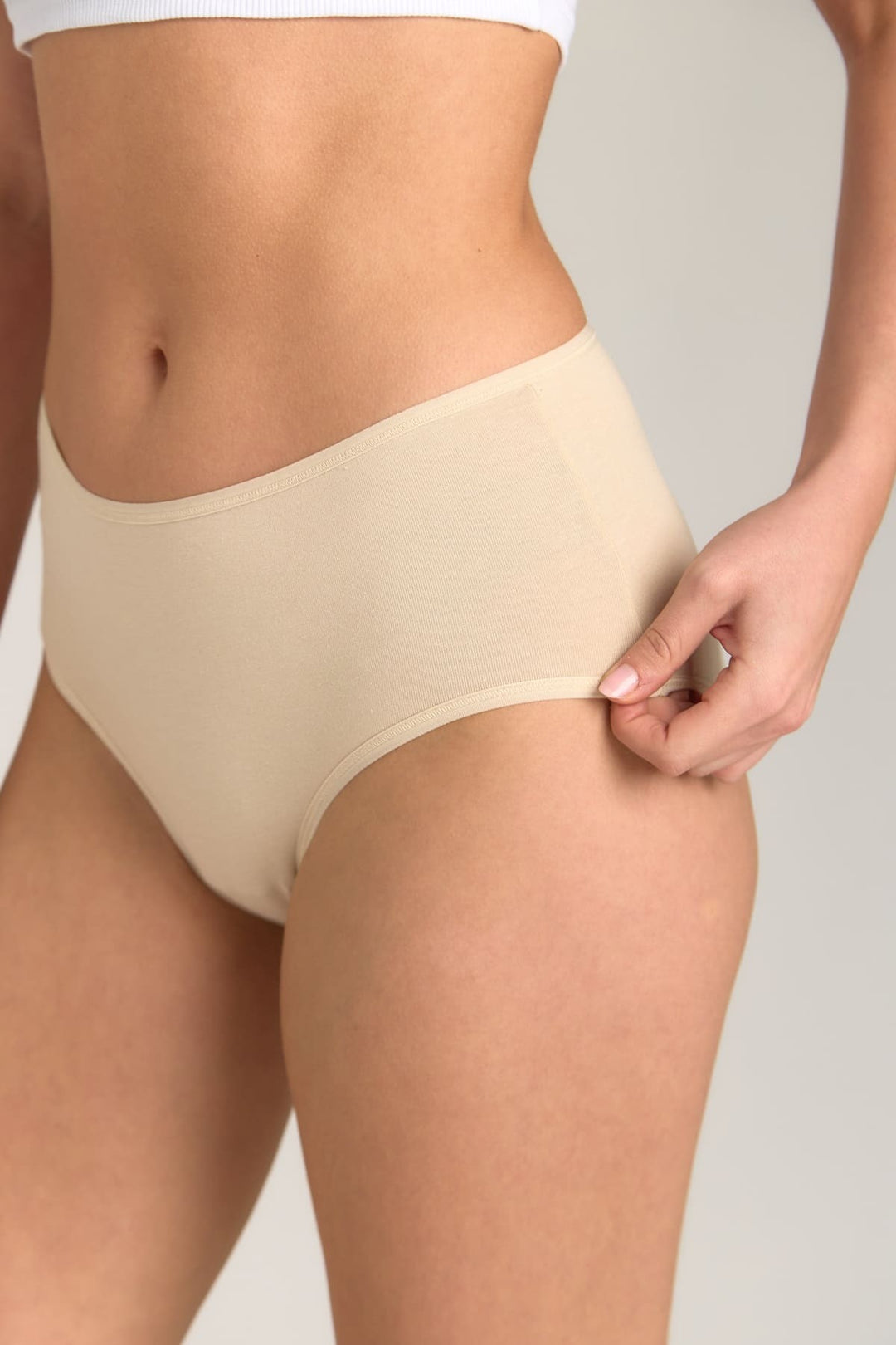 Lovely Things DAISY Micro Modal Culotte Hipster Taille Haute - ten