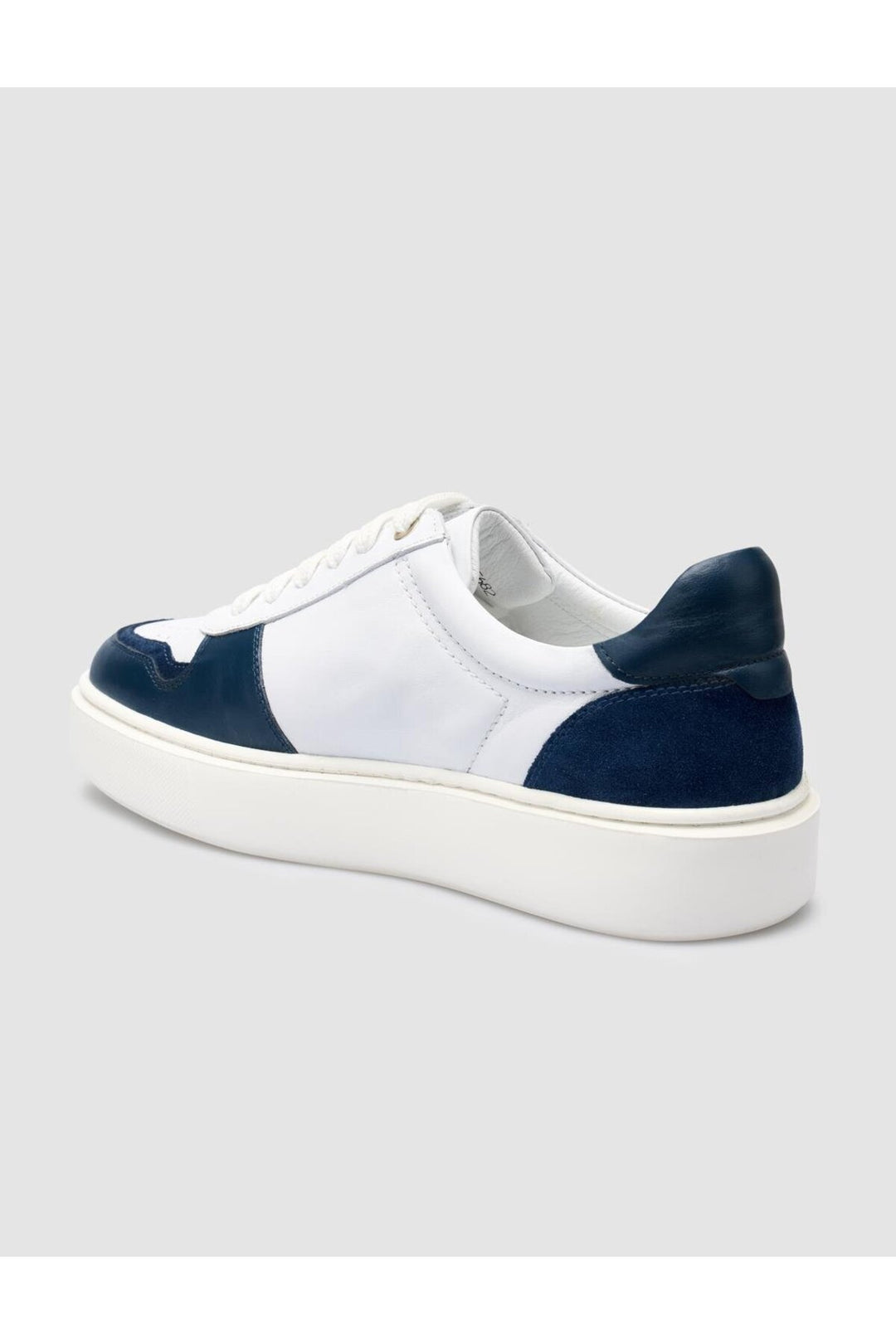 Cabani Shoes %100 Cuir Véritable Baskets Pour Hommes Blanches - Blanc