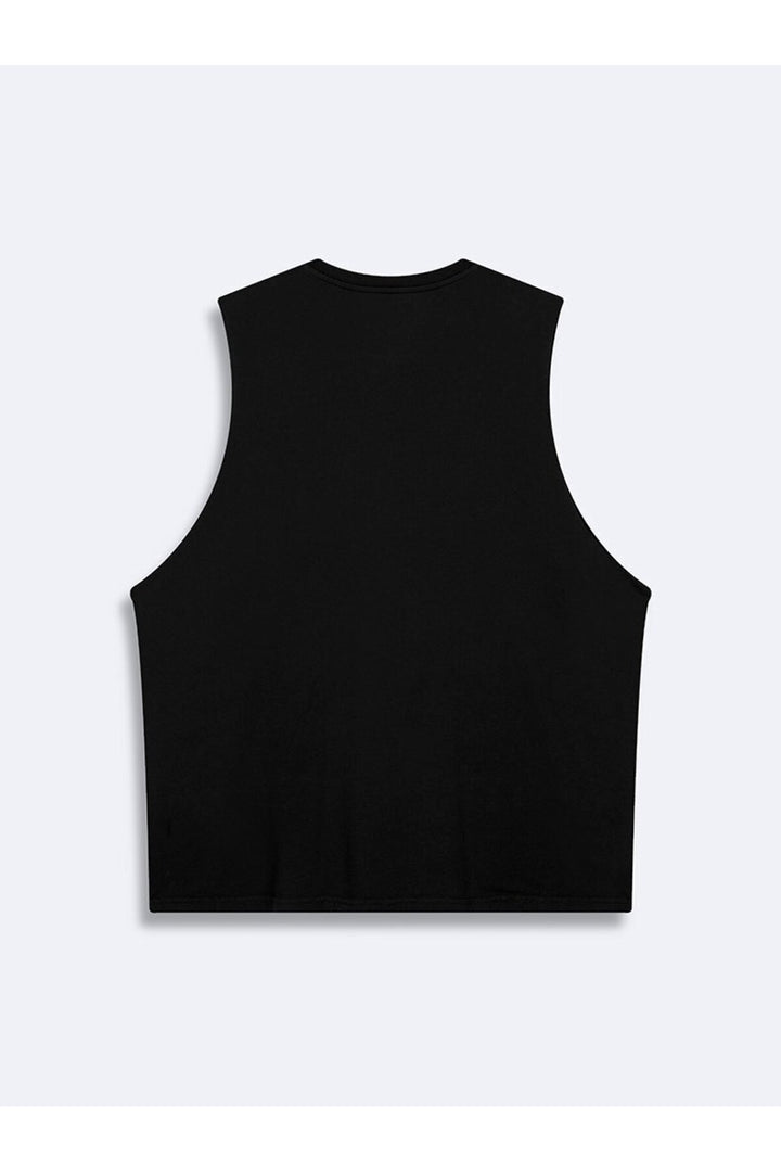 LTB Débardeur Minimal Imprimé Noir - Noir