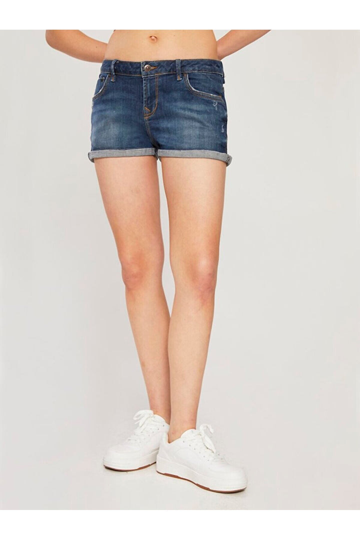 LTB Judıe Short en Jean Taille Basse - karişik_53694