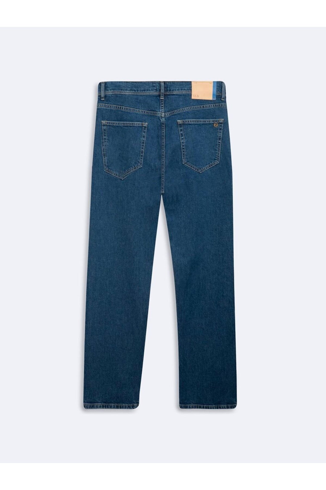 LTB Pantalon Jean Mid Indigo Droit Taille Moyenne Lıoren - mid Indigo