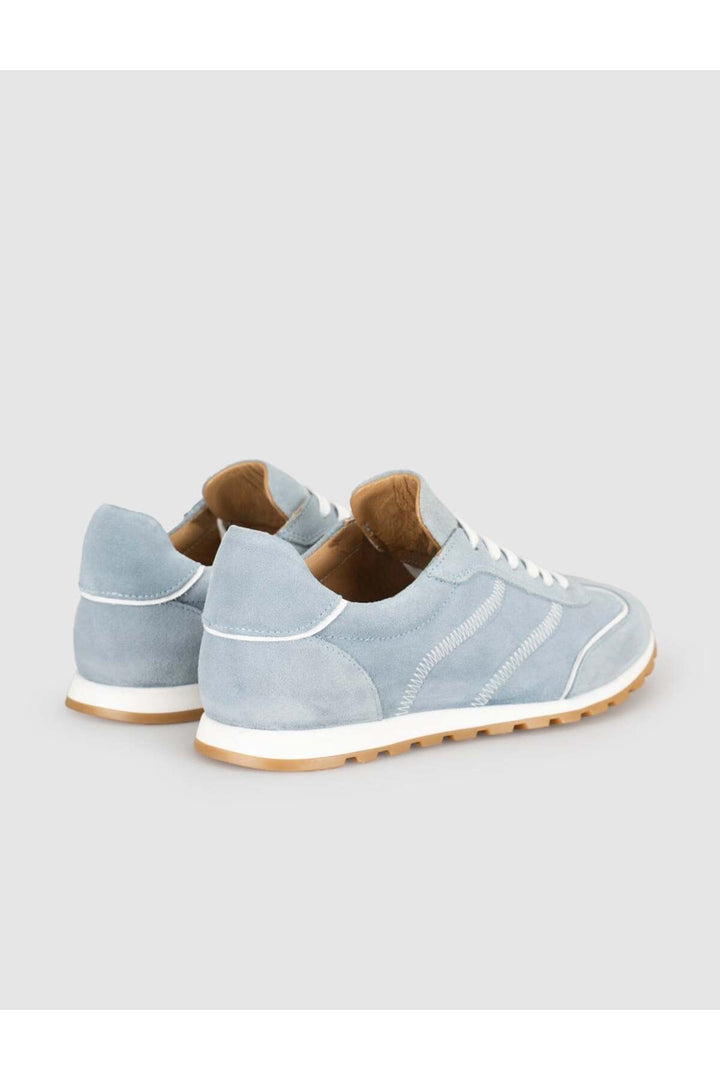 Cabani Shoes Baskets décontractées en cuir véritable pour femmes - Multicolore