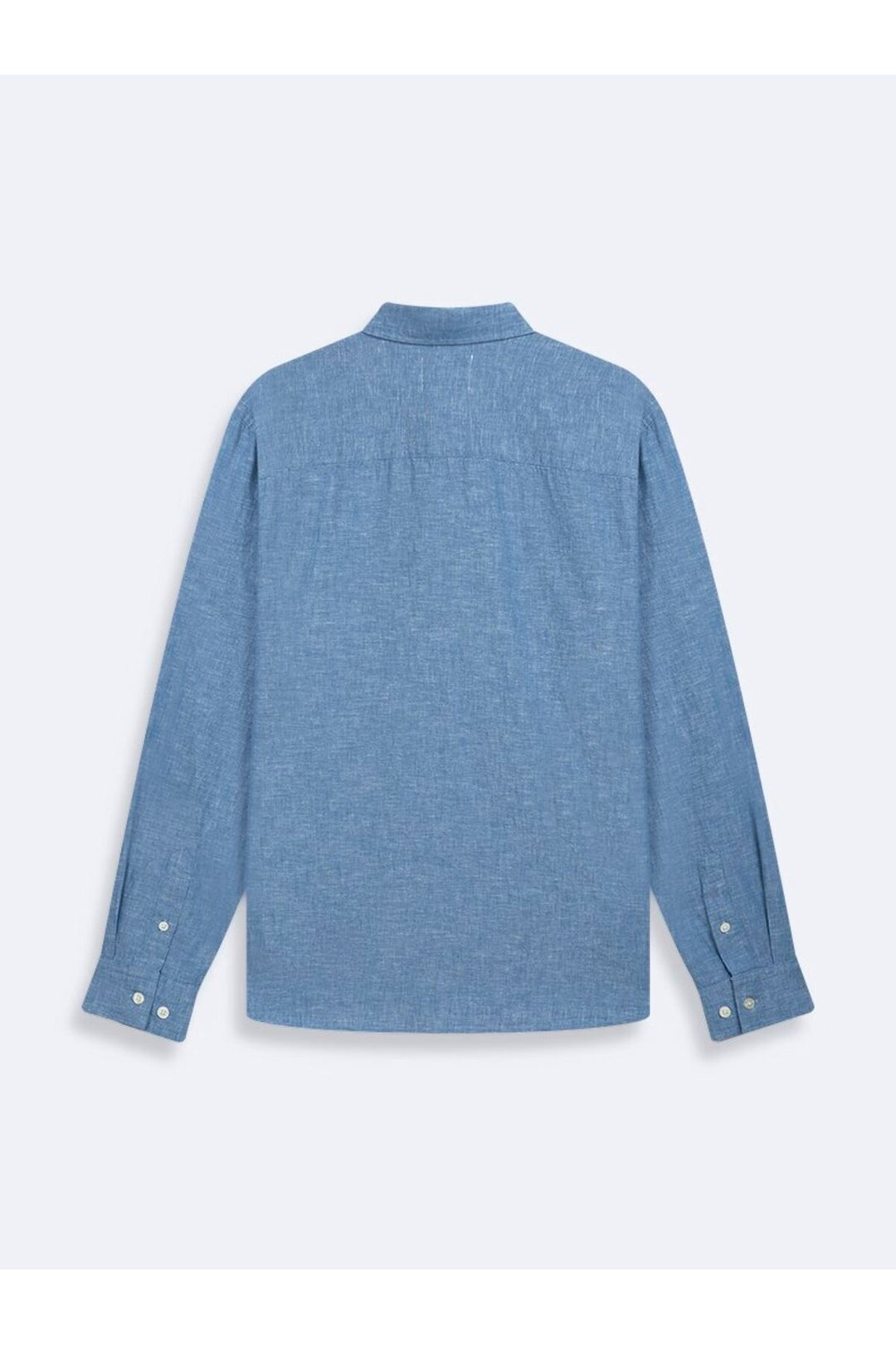 LTB Chemise basique bleu à boutons - mid Indigo