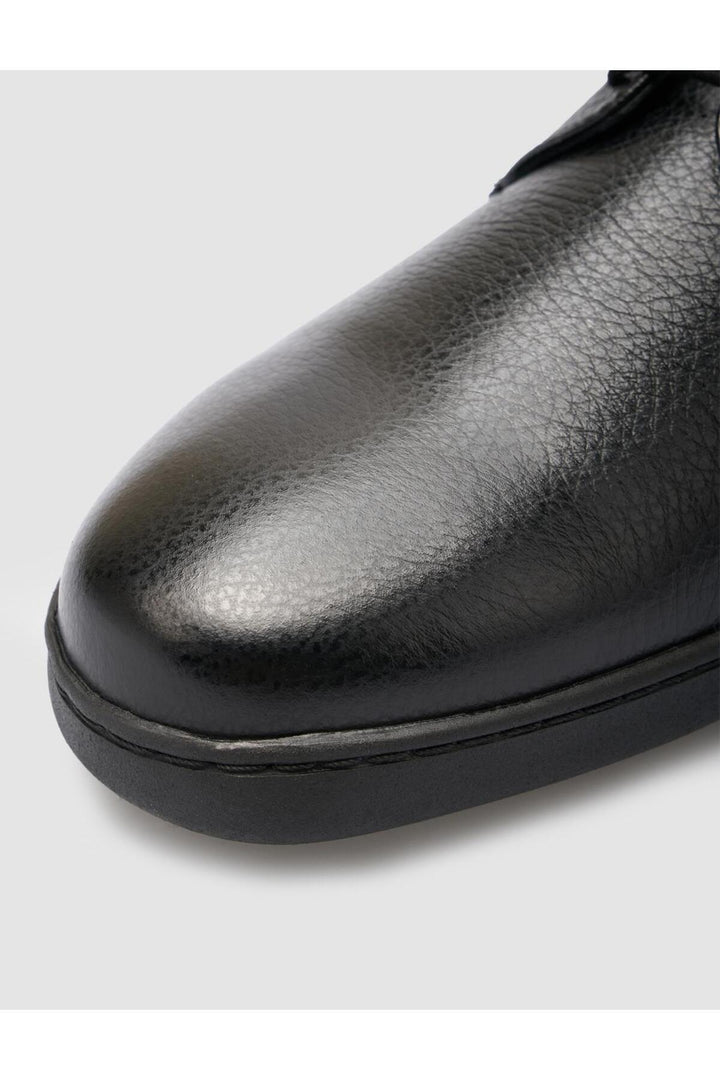 Cabani Shoes Chaussures de ville pour hommes en cuir véritable noir 100% - Multicolore
