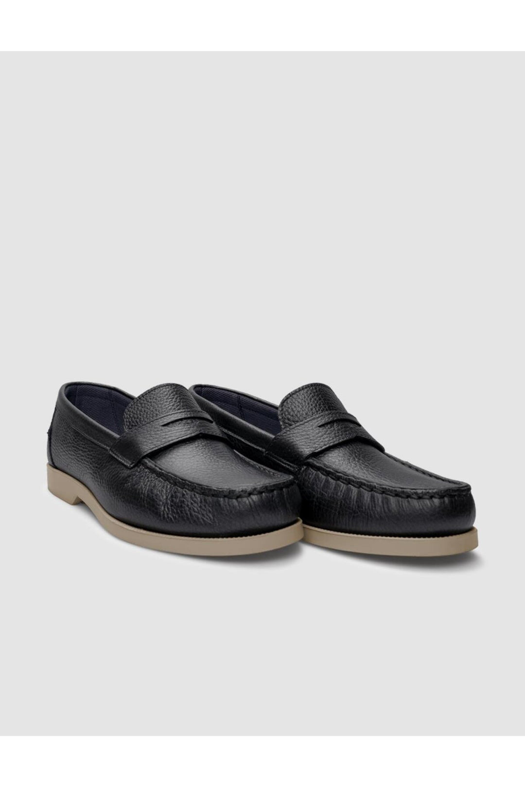 Cabani Shoes Chaussures de ville pour femmes en cuir véritable gris foncé - Anthracite