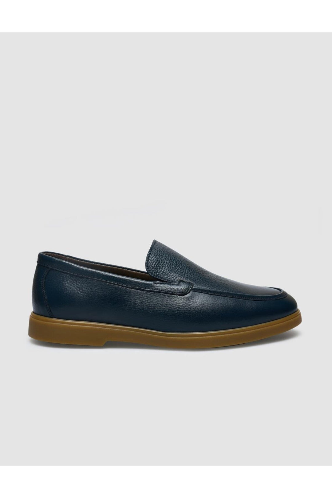 Cabani Shoes Teratas %100 Cuir Véritable Bleu marine Chaussures Loafer pour Homme - Bleu marine
